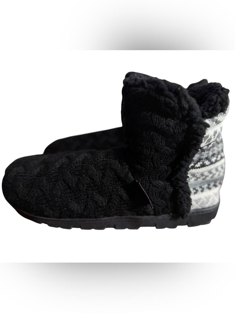 Muk Luk Cadee Contour Bootie Slippers Sz XL 11-12 New With Tag